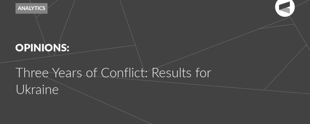 Three Years of Conflict: Results for Ukraine
