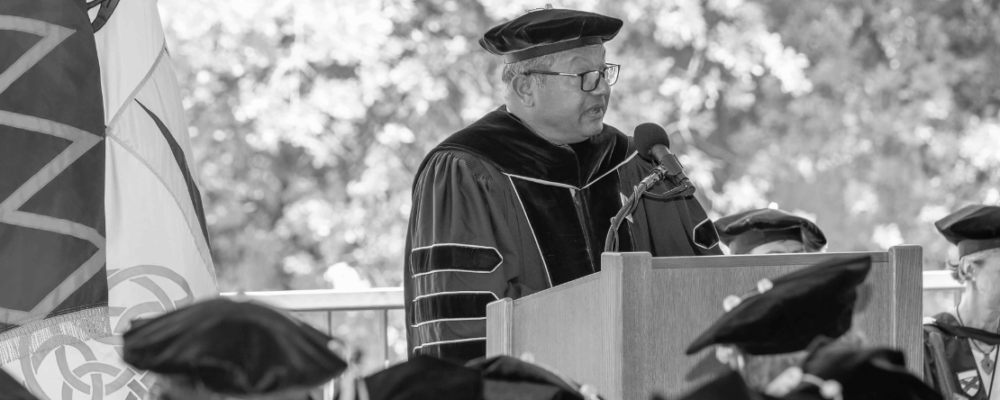 Dean challenges graduates to ‘ask the questions others avoid’