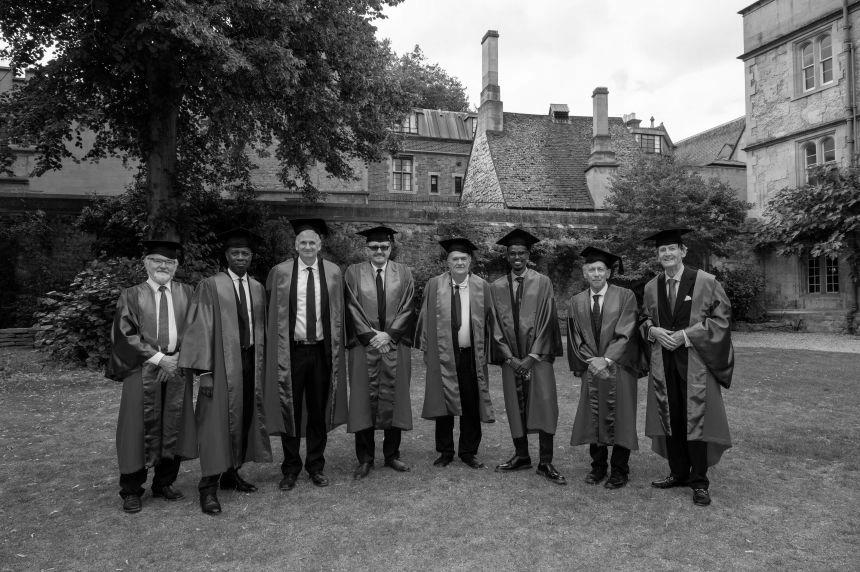 Image of honorands 2025 at Exeter College