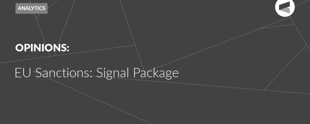 EU Sanctions: Signal Package