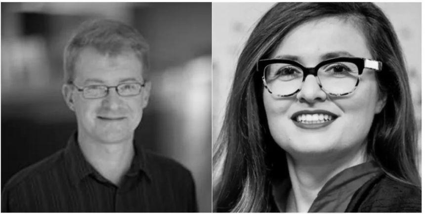 Professor Matt Higgins and Professor Ana Domingos