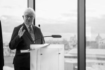 Sir Paul Nurse officially opened the building