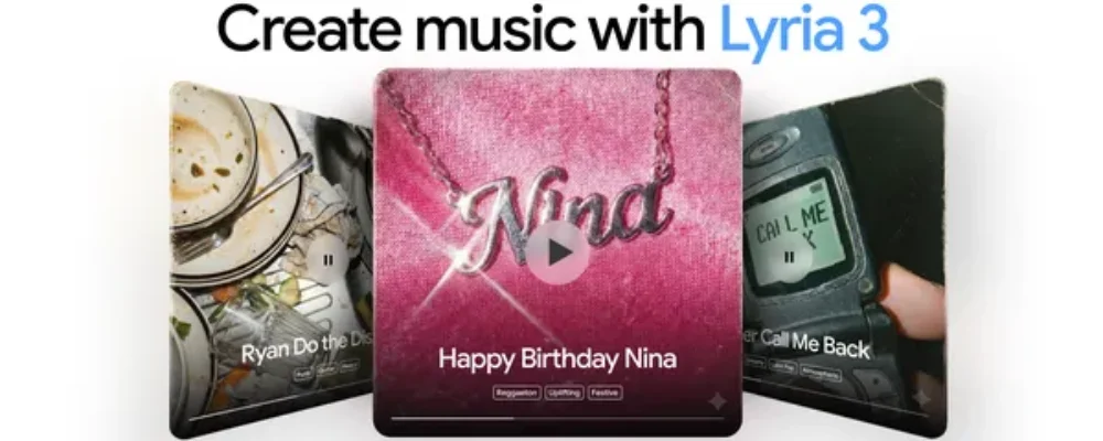 A new way to express yourself: Gemini can now create music