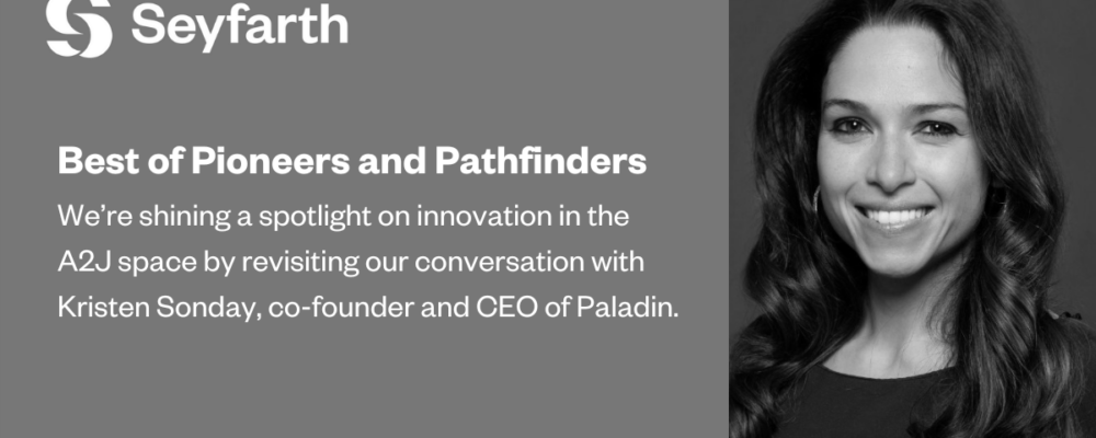 Best of Pioneers and Pathfinders: Kristen Sonday