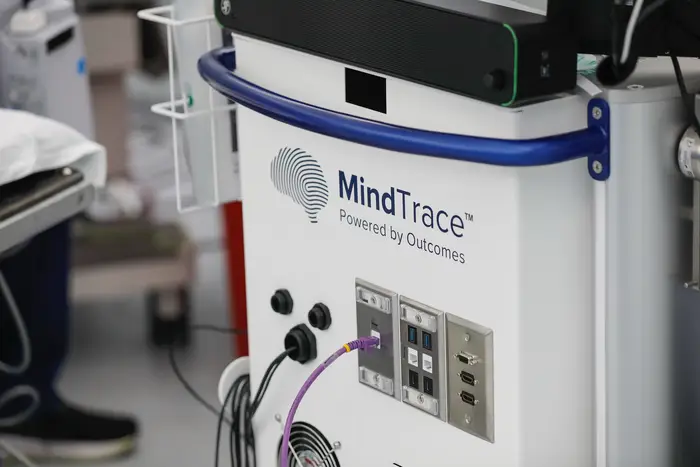 “MindTrace” is a platform that supports neurocognitive testing before, during and after surgery. The company was born out of cognitive neuroscientist Bradford Mahon’s research laboratory at Carnegie Mellon University and supported by funding from the National Institutes of Health and the National Science Foundation Credit: Matt Wittmeyer
