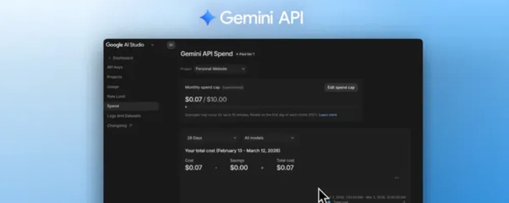 Giving you more transparency and control over your Gemini API costs