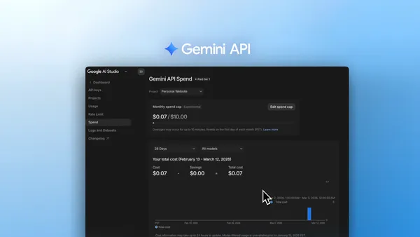 You are currently viewing Giving you more transparency and control over your Gemini API costs