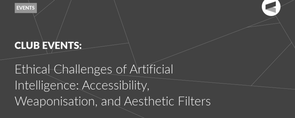 Ethical Challenges of Artificial Intelligence: Accessibility, Weaponisation, and Aesthetic Filters