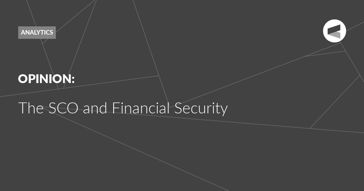 You are currently viewing The SCO and Financial Security