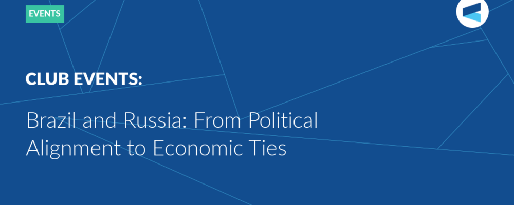 Brazil and Russia: From Political Alignment to Economic Ties